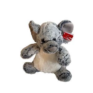 Aurora World Elephant Plush Stuffed Animal Gray Ultra Soft NWT